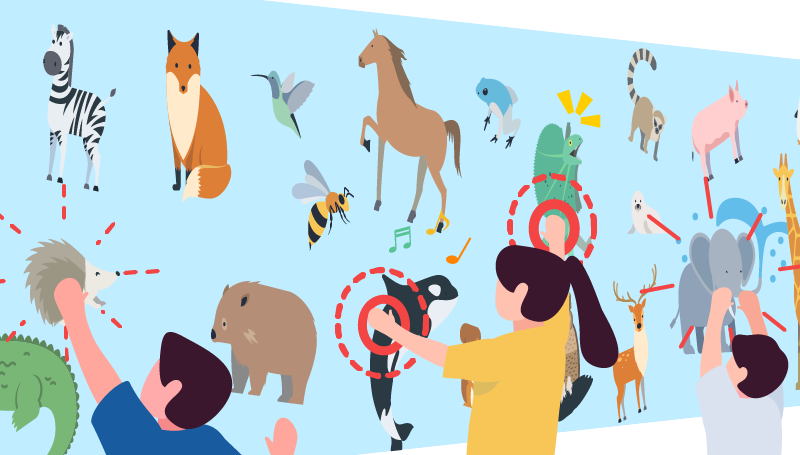 インタラクティブウォール
